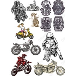 Exhilarating Motorcycle Set