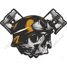 Gearhead Skull