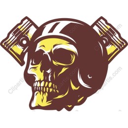 Skull and Pistons