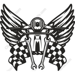 Winged Mechanic Badge