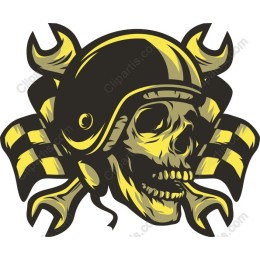 Biker Skull Helmet