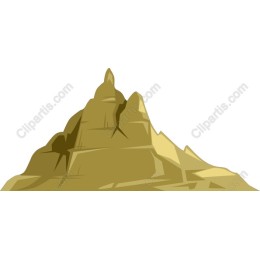 Majestic Mountain Drawing