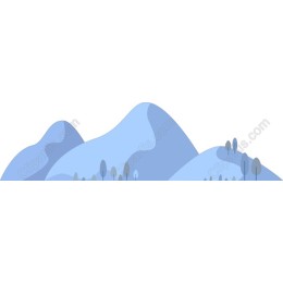 Blue Mountain Landscape