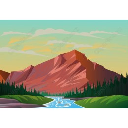 Majestic Mountain Landscape