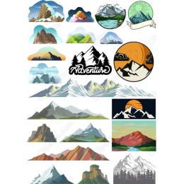 Adventure Mountains Set