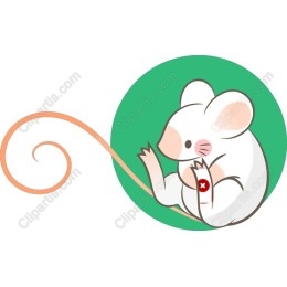 Adorable Cartoon Mouse