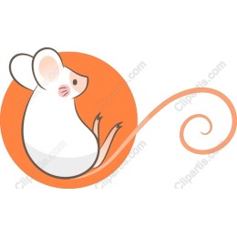 Adorable Cartoon Mouse