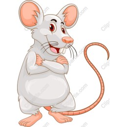 Charming Cartoon Mouse