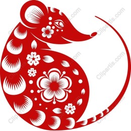 Elegant Red Mouse
