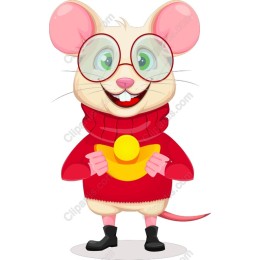 Charming Cartoon Mouse