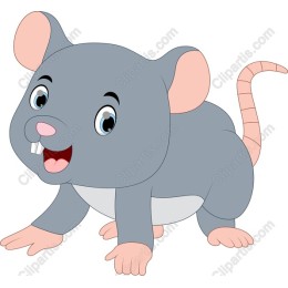 Charming Cartoon Mouse