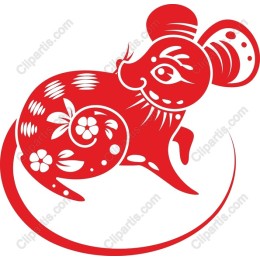 Charming Red Mouse