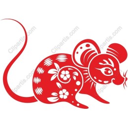Charming Red Mouse
