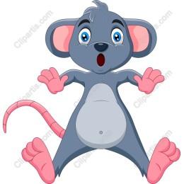 Adorable Cartoon Mouse
