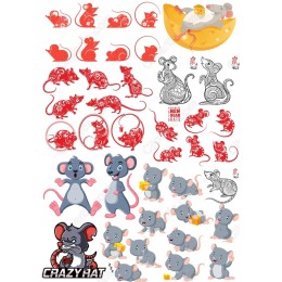 Crazy Rat Set: Celebrate the Year of the Rat