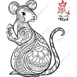 Intricate Year of the Rat