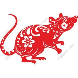 Traditional Floral Rat
