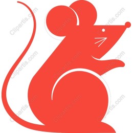 Playful Red Mouse