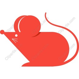 Playful Red Mouse