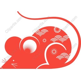 Stylized Red Mouse