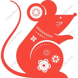 Red Decorative Mouse