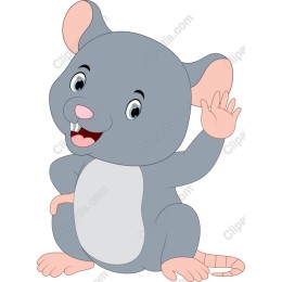 Adorable Cartoon Mouse