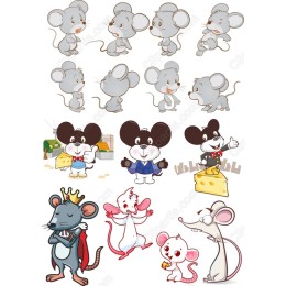 Whimsical Mouse Set