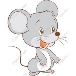 Charming Cartoon Mouse