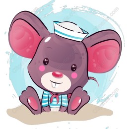 Adorable Sailor Mouse