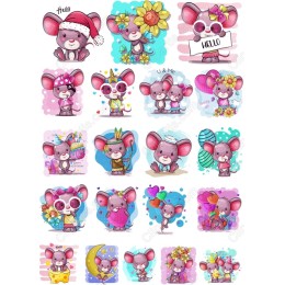 Cute & Whimsical Mouse Collection