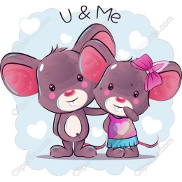 U & Me - Cute Mouse