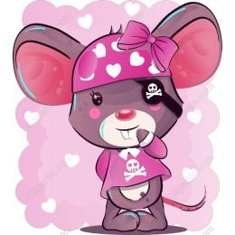 Charming Pirate Mouse
