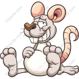 Charming Cartoon Mouse
