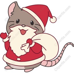 Santa Mouse