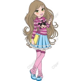 Charming Playful Girl