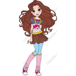Trendy Fashion Girl