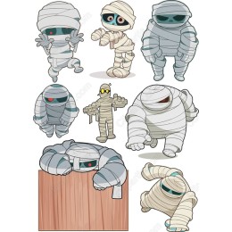 Mummy Monsters Set