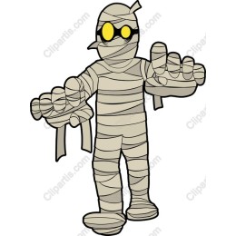 Playful Mummy Character