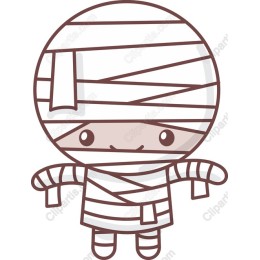 Cute Mummy Character