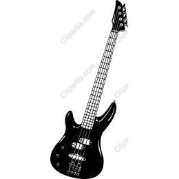 Premium Black Bass Guitar