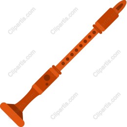 Vibrant Wooden Recorder
