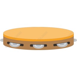 Tambourine - Cheerful Music Icon