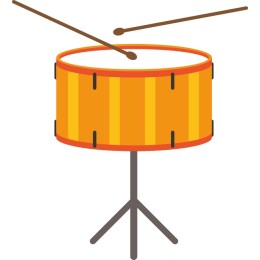 Vibrant Snare Drum