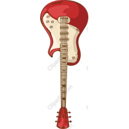 Red Electric Guitar