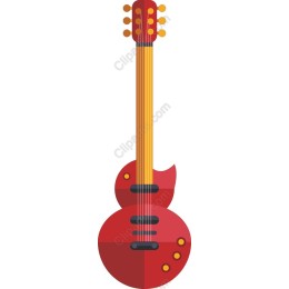 Red Electric Guitar