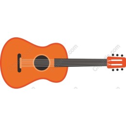 Vibrant Acoustic Guitar