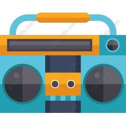 Retro Boombox
