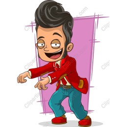Charismatic Cartoon Character