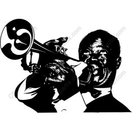 Dynamic Jazz Trumpet Player