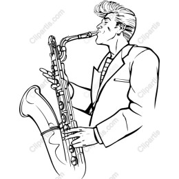Stylish Saxophonist